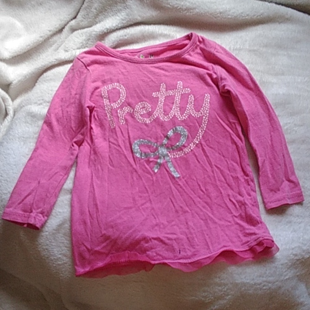 Girls Pink Pretty Shirt size 2T